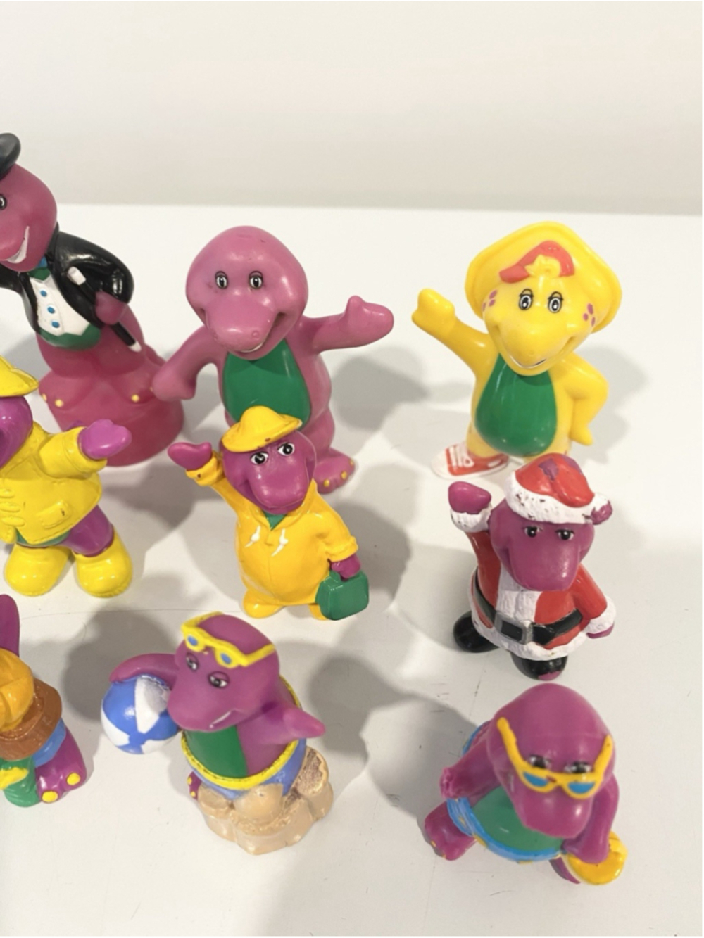 Vintage Barney & Friends Figure Lot 12 PVC Figurines BJ Baby Bop 1990s Lyons - Picture 5 of 6